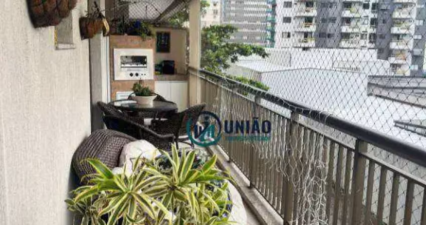 Lindíssimo apartamento com 3 dormitórios, sendo duas suítes, varandão gourmet, uma vaga, lazer completo!!