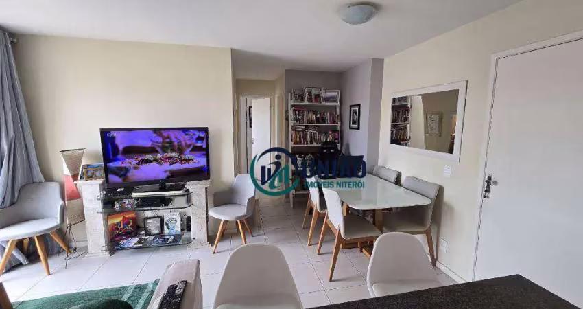 Apartamento com 2 dormitórios à venda, 59 m² por r$ 378.000,00 - centro - niterói/rj
