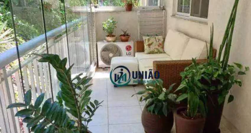 Lindo apartamento todo montado e decorado, com 3 dormitórios , lazer completo e uma vaga de garagem - jardim icaraí - niterói/rj