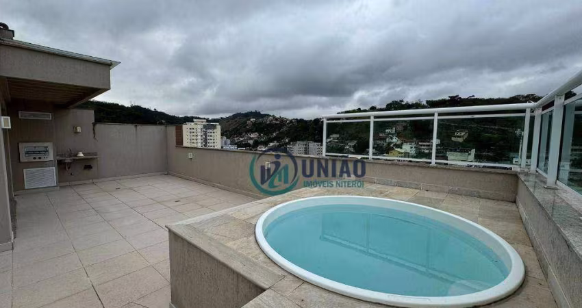 Cobertura com 4 quartos à venda, 217 m² por R$ 1.550.000 - Santa Rosa - Niterói/RJ