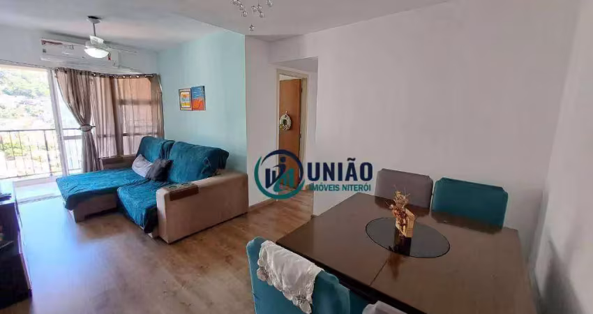Apartamento com 3 quartos à venda, 83 m² por r$ 650.000 - santa rosa - niterói/rj