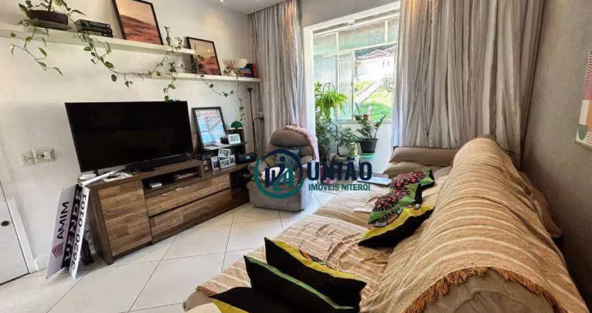 Apartamento com 2 dormitórios à venda, 86 m² por r$ 390.000,00 - icaraí - niterói/rj