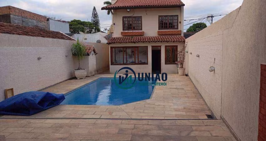 Casa com 5 dormitórios à venda, 294 m² por R$ 1.500.000 - Barreto - Niterói/RJ