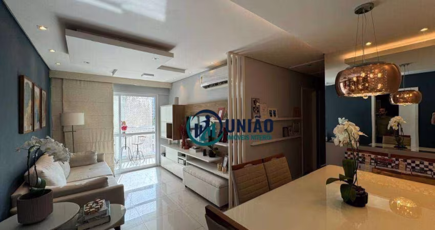 Apartamento com 3 dormitórios à venda, 102 m² por R$ 790.000,00 - Santa Rosa - Niterói/RJ