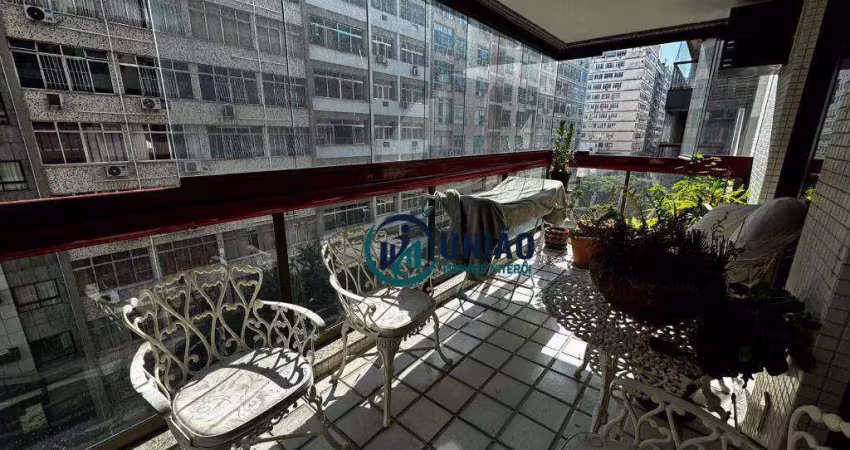 Apartamento com 3 quartos à venda, 140 m² por r$ 1.990.000 - icaraí - niterói/rj