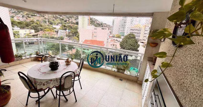 Apartamento com 3 quartos à venda, 106 m² por r$ 885.000 - jardim icaraí - niterói/rj