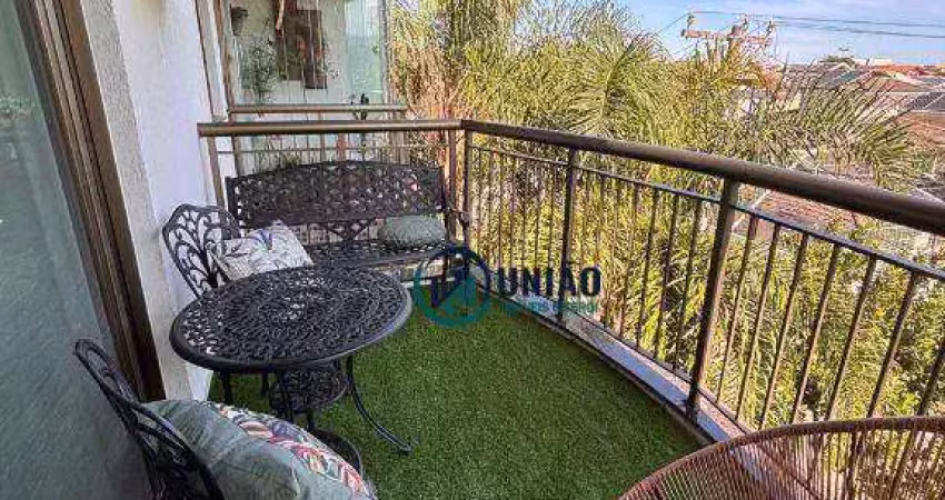 Apartamento com 1 quarto à venda, 34 m² por r$ 650.000 - camboinhas - niterói/rj