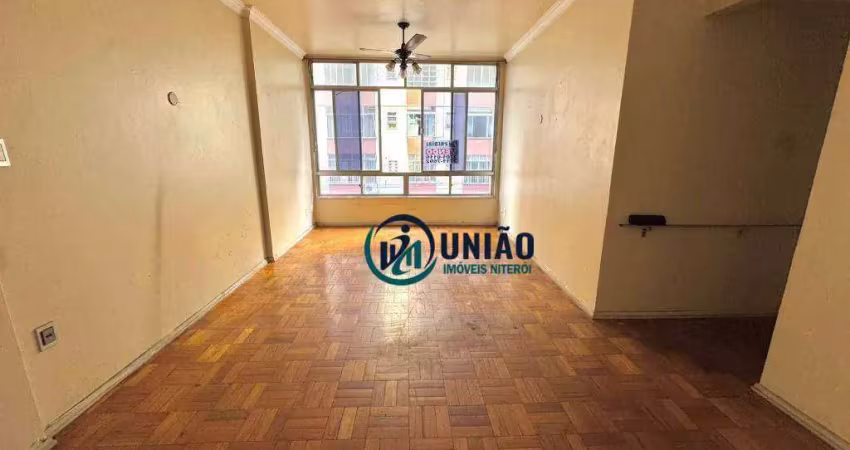 Apartamento com 3 quartos na quadra da praia de icaraí à venda, 120 m² por r$ 680.000 - icaraí - niterói/rj