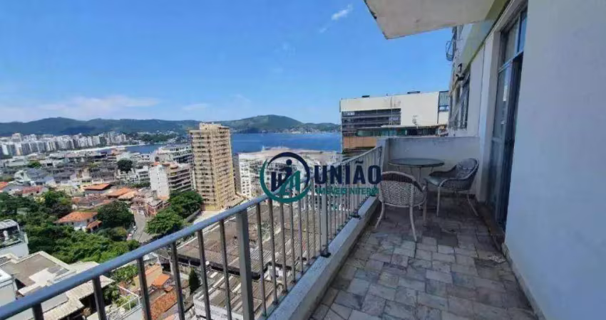 Apartamento com 2 quartos à venda, 85 m² por r$ 720.000 - ingá - niterói/rj