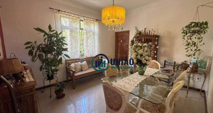 Apartamento com 3 dormitórios à venda, 100 m² por r$ 500.000 - santa rosa - niterói/rj