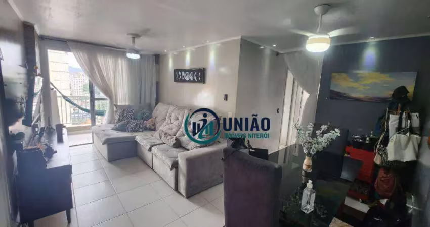 Apartamento com 3 quartos à venda, 72 m² por r$ 440.000 - fonseca - niterói/rj