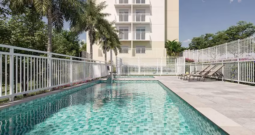 Apartamento 2 dormiórios e lazer completo em interlagos com entrada facilitada!