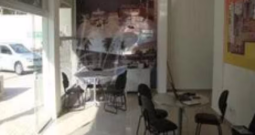 Salão comercial em ótima localização/ 124 m²/ Wc Social / Aluguel 3.100