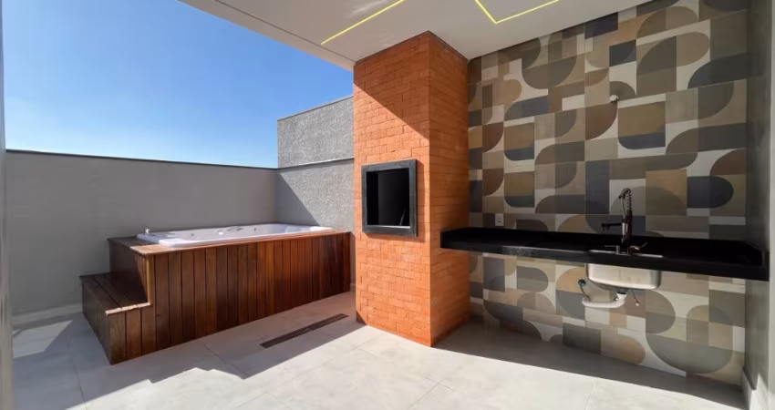 Casa térrea em cond./ 3 Suítes/ Spa Hidro/ Área Gourmet/ Ac. Av. Independência