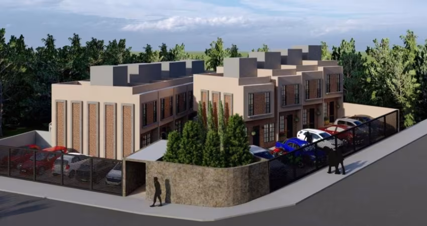 Sobrado novo em Cond./ 2 Dorm./ Área Gourmet/ Quintal/ Jd. Europa/ Só R$ 345 mil