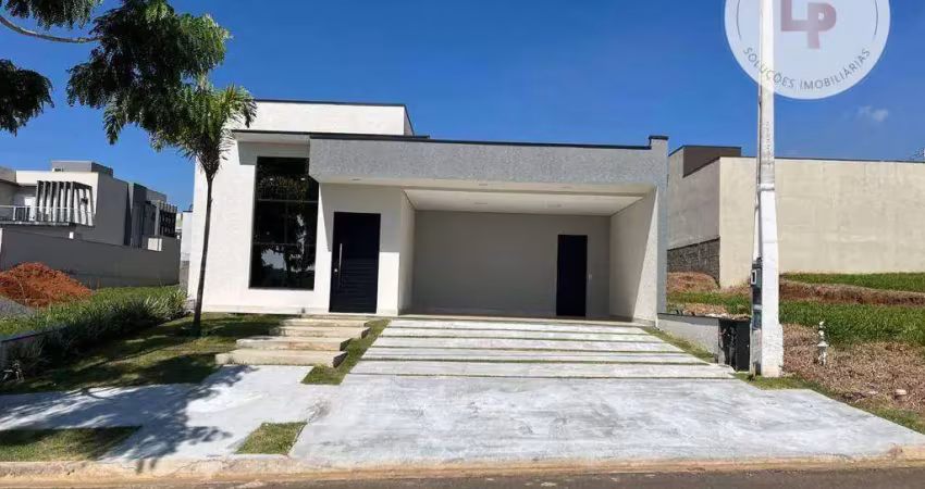Casa com 3 suites, 200 m² - venda por R$ 1.420.000 ou aluguel por R$ 8.612/mês - Condomínio Piemonte - Indaiatuba/SP