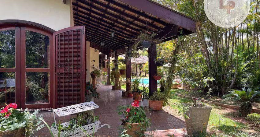 Chácara com 4 dormitórios à venda, 5476 m² por r$ 1.854.000,00 - chácara recreio lagoa dos patos - jundiaí/sp