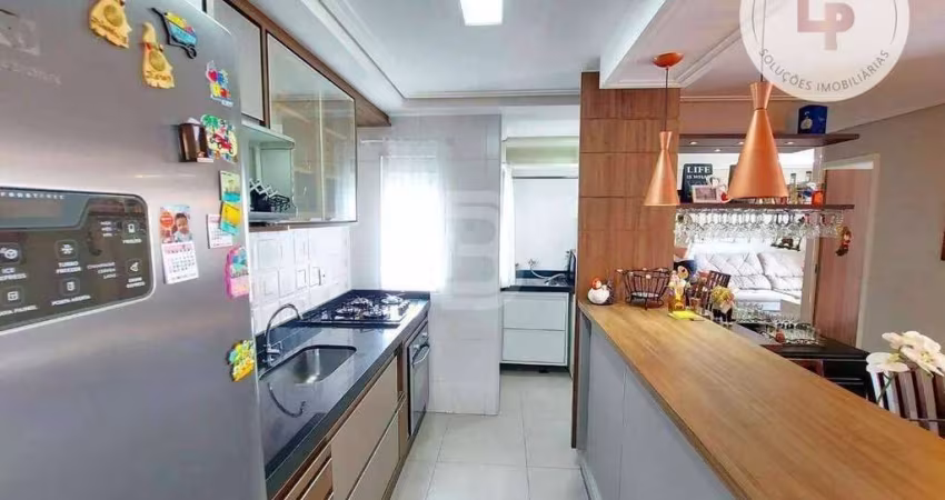 Apartamento com 3 quartos à venda, 72 m² por R$ 435.000 - Condomínio Residencial Jardim Conquista - Jundiaí/SP
