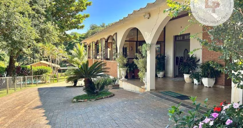 Chácara com 5 dormitórios à venda, 2000 m² por R$ 1.800.000 - Chácaras São Bento - Valinhos/SP