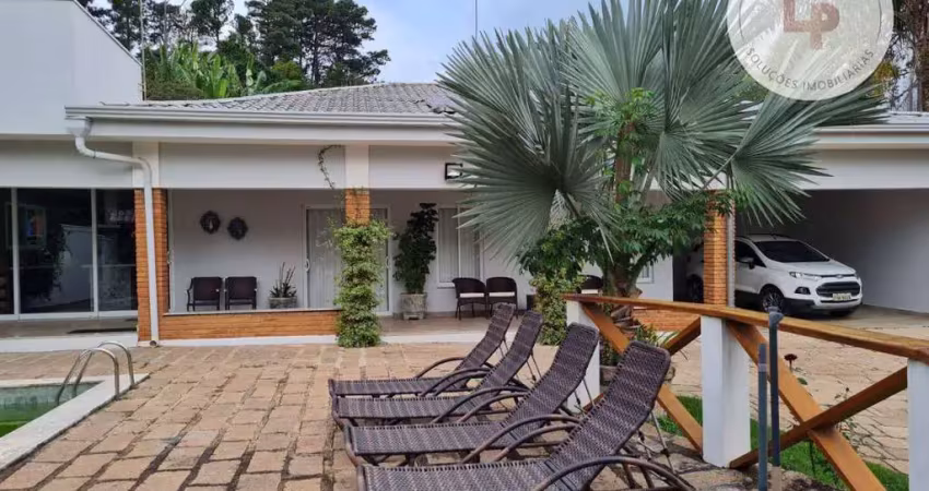 Chácara com 4 dormitórios à venda, 430 m² por r$ 1.600.000,00 - parque valinhos - valinhos/sp