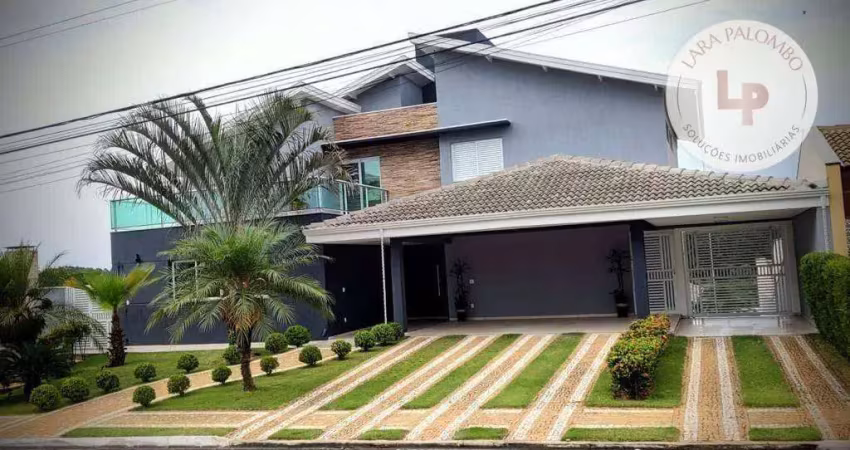 Casa com 4 dormitórios à venda, 550 m² por r$ 3.500.000 - condomínio terras de são carlos - jundiaí/sp