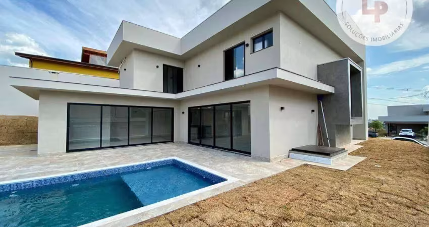 Casa com 4 dormitórios à venda, 406 m² por r$ 3.290.000,00 - condomínio campo de toscana - vinhedo/sp