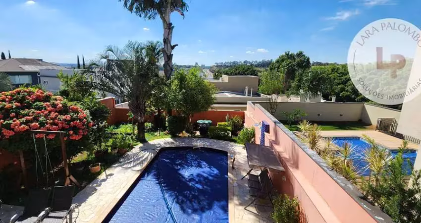 Casa com 5 quartos (sendo 4 suítes), 304 m² - venda por r$ 2.950.000 - loteamento reserva da serra - jundiaí/sp