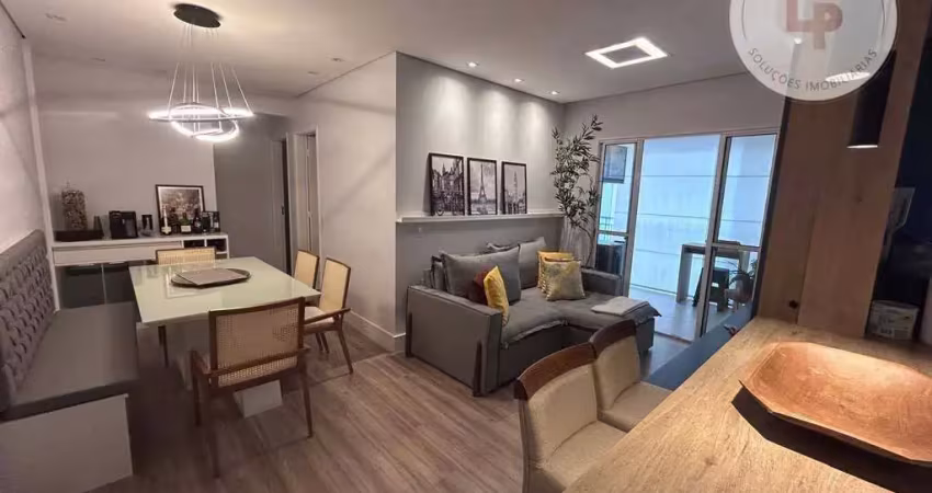Apartamento com 2 dormitórios à venda, 74 m² por r$ 690.000 - condomínio palazzo reale /parque residencial nove de julho - jundiaí/sp