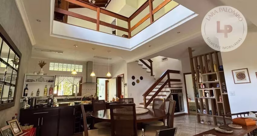 Casa com 4 dormitórios à venda, 320 m² por r$ 2.300.000,00 - capital ville - jundiaí/sp