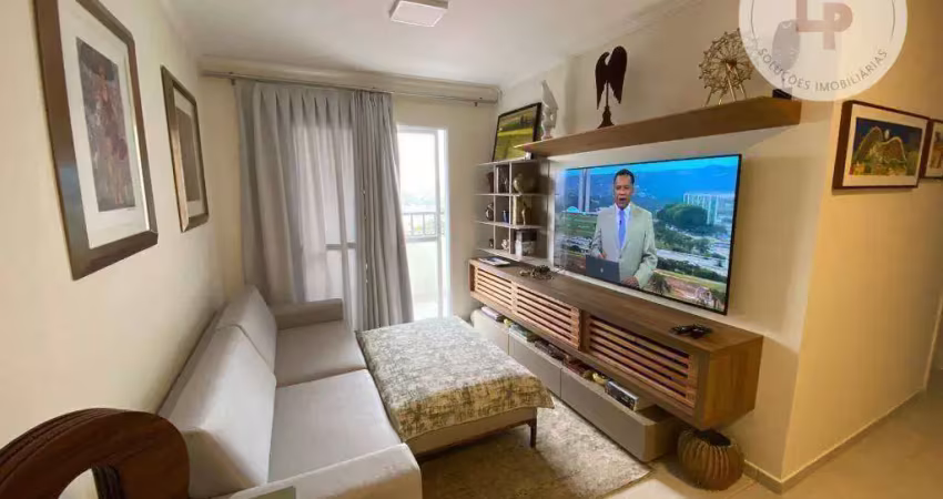 Apartamento no residencial fontana com 2 dormitórios à venda, 75 m² por r$ 550.000 - ponte são joão - jundiaí/sp