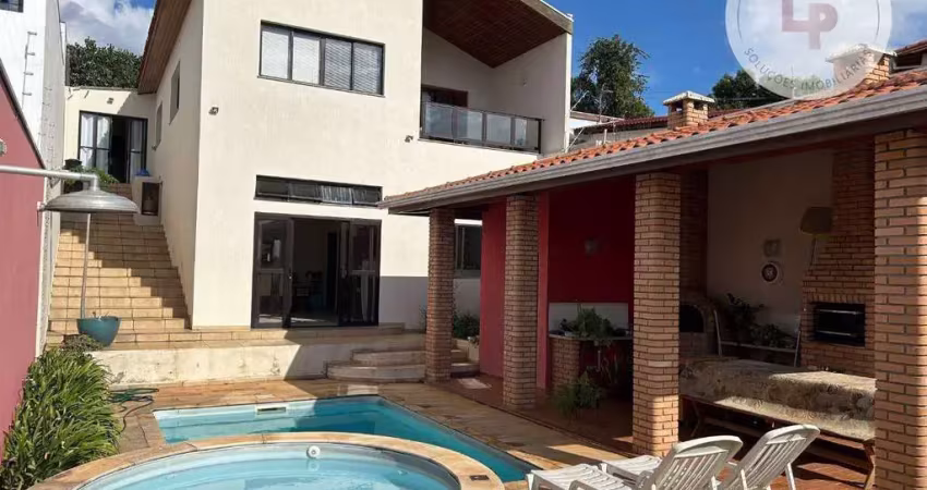 Casa à venda 3 dormitórios(1 suíte), 4 banheiros, escritório, área total 400m²,área construída 254m² em jardim pacaembu/jundiaí