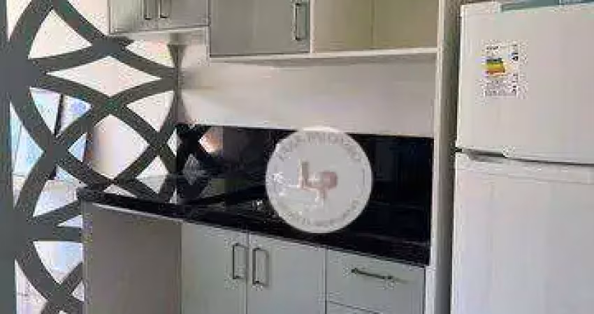 Flat mobiliado com 1 dormitório, 43 m² - venda por r$ 480.000 ou aluguel por r$ 3.510/mês - línea home style - jundiaí/sp