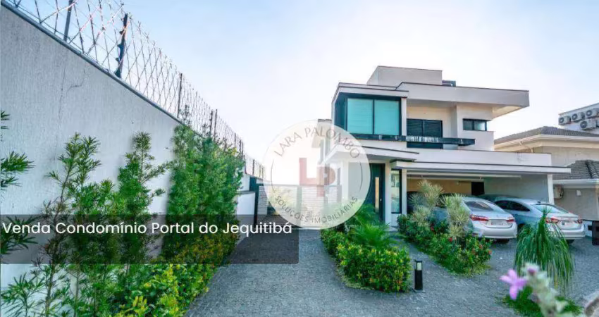 Casa com 3 dormitórios à venda, 269 m² condomínio portal do jequitibá - valinhos/sp