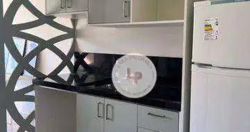 Flat mobiliado com 1 dormitório, 43 m² - venda por r$ 480.000 ou aluguel por r$ 3.510/mês - línea home style - jundiaí/sp
