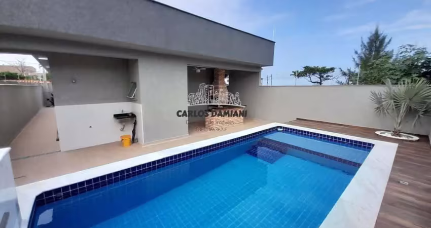 Casa para venda em itanhaém, santa julia, 3 dormitórios, 2 suítes, 3 banheiros, 2 vagas