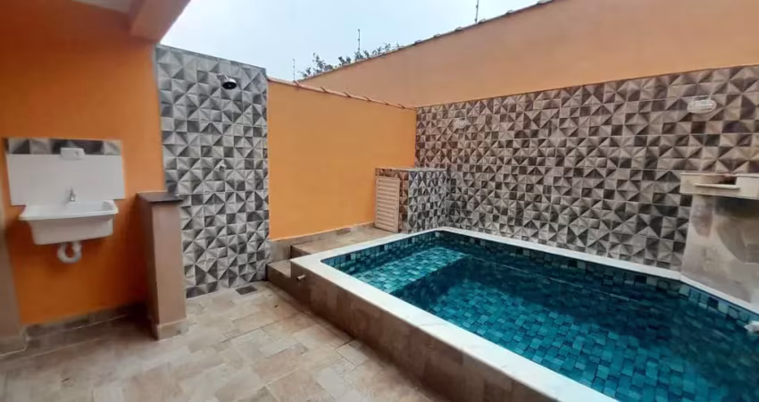 Casa em condomínio para venda em itanhaém, cibratel 2, 2 dormitórios, 2 banheiros, 1 vaga