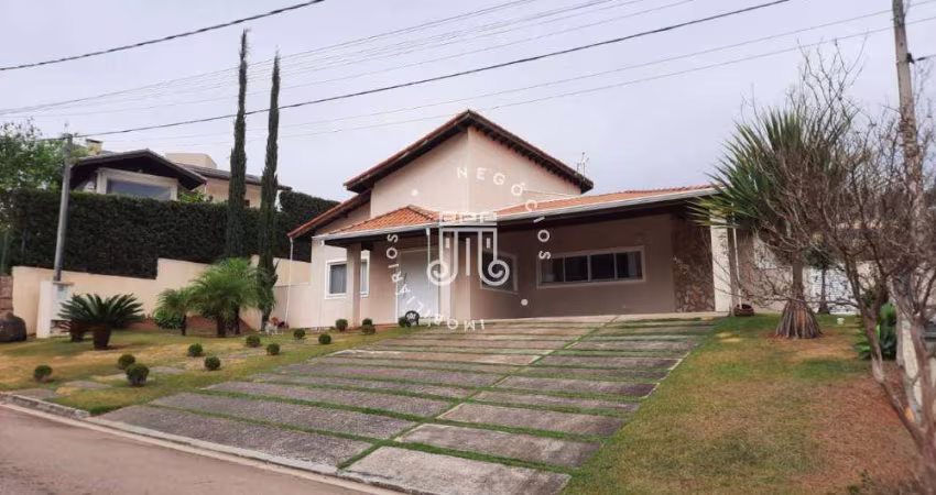 CASA TÉRREA A VENDA COM 05 DORMITÓRIOS LOCALIZADA NO CONDOMÍNIO PARQUE DO RESEDÁS EM ITUPEVA/SP