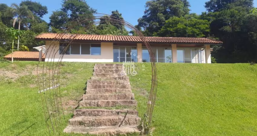 CHÁCARA À VENDA COM 03 DORMITÓRIOS SENDO UMA SUÍTE, TERRENO 8.031M² - CHÁCARAS DO GUACURI - ITUPEVA - SP