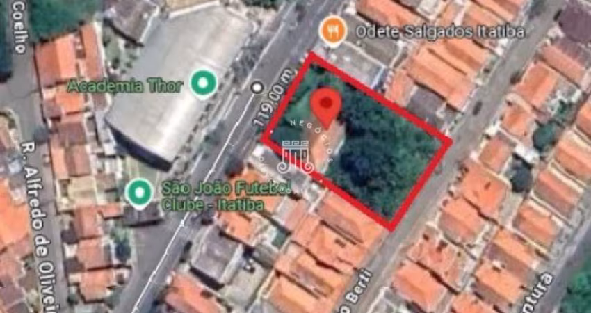 TERRENO COMERCIAL 1.600m² À VENDA EM AVENIDA PRINCIPAL - ITATIBA/SP