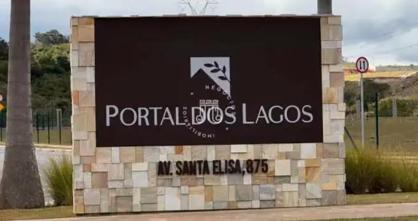 Terreno plano em condomínio residencial - condomínio portal dos lagos - jundiaí / sp