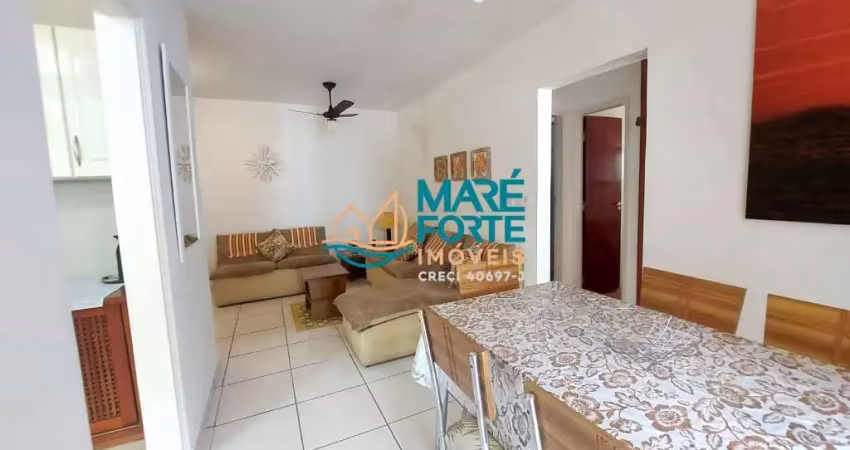 Apartamento mobiliado a 300m do mar na praia grande