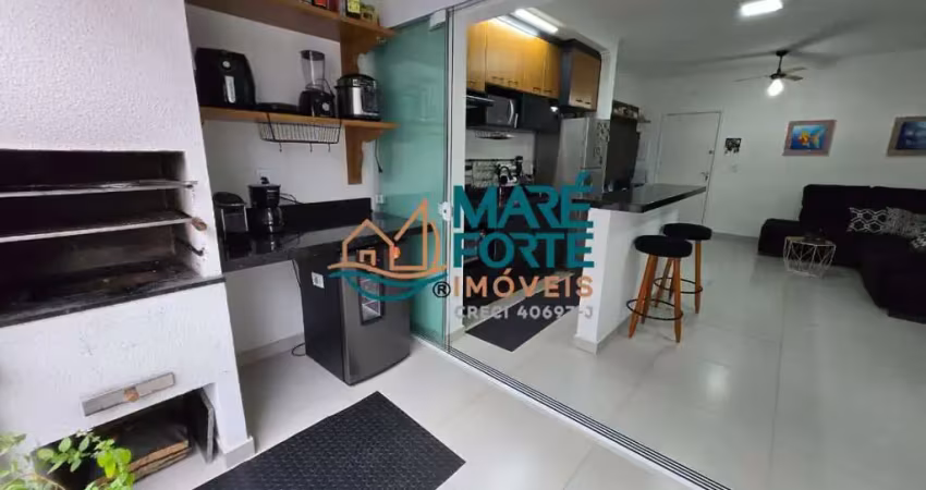 Lindo apartamento todo mobiliado, 350metros da orla