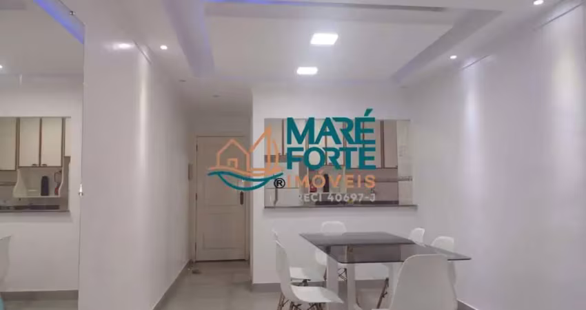 Apartamento mobiliado a menos de 100m da praia grande!!