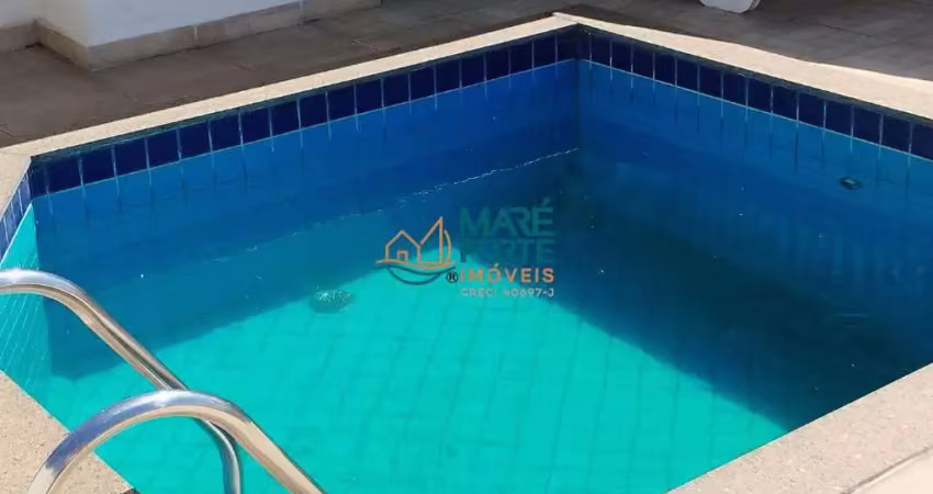 Cobertura no acaraú com vista para o mar do itagua em ubatuba sp