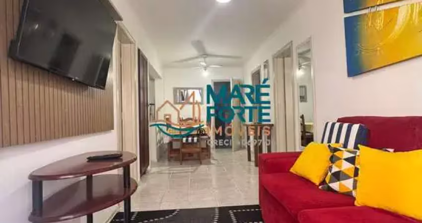 Apartamento mobiliado com 2 dormitórios, próximo a praia