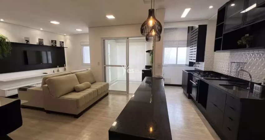 Apartamento para locação com planejados,  sacada gourmet e 02 vagas de garagem - bairro santa maria, santo andré/sp