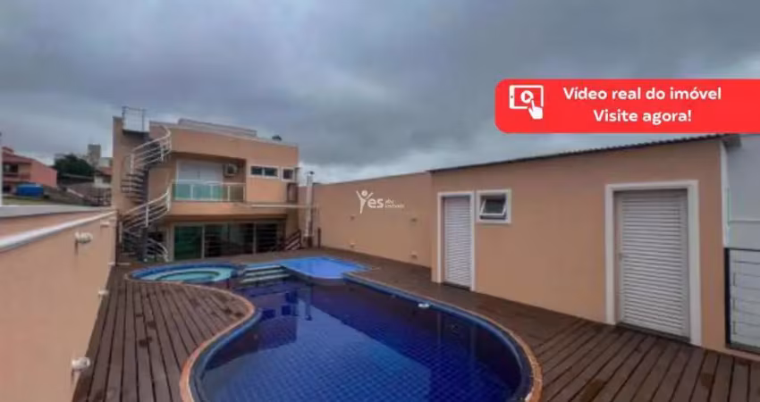 Sobrado de alto padrão para locação no bairro santa maria – 640m², estrutura completa e área de lazer incrível