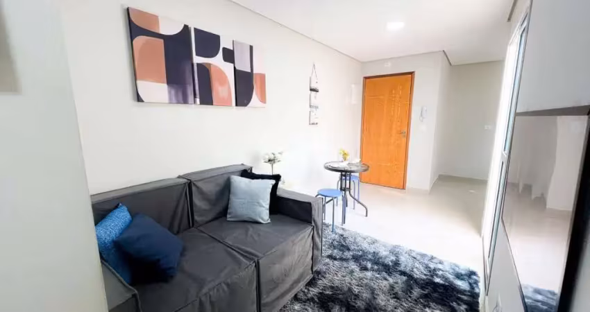 Apartamento sem condomínio para locação, 02 dormitórios e 01 vaga de garagem - parque erasmo assunção, santo andré.