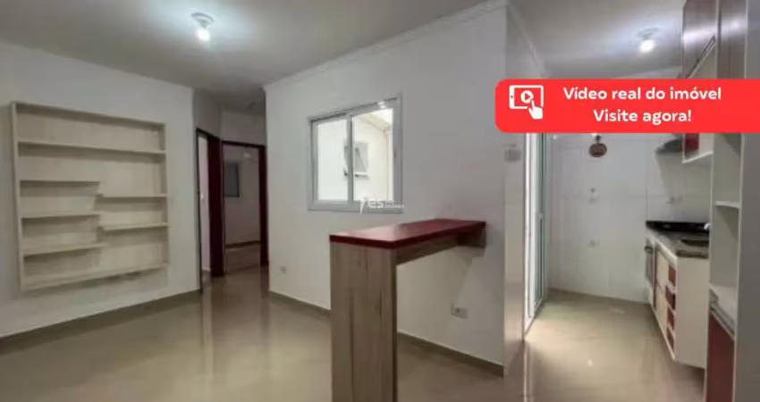 Apartamento para locação tipo sem condomínio com 02 dormitórios e 01 vaga de garagem - próximo ao shopping abc, vila valparaíso - santo andré