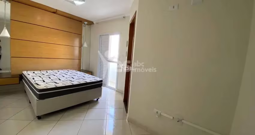 Apartamento para locação com 02 dormitórios, suíte, 02 vagas - vila pires, santo andré/sp.